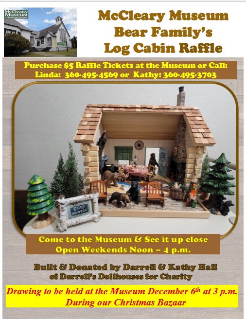 Log Cabin Dollhouse Raffle 2025